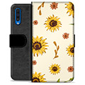 Samsung Galaxy A50 Premium Wallet Case - Zonnebloem
