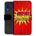 Samsung Galaxy A50 Premium Portemonnee Hoesje - Super Mom