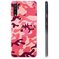 Samsung Galaxy A50 TPU Hoesje - Roze Camouflage
