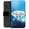 Samsung Galaxy A51 Premium Portemonnee Hoesje - Diamant