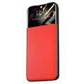 Samsung Galaxy A52 5G, Galaxy A52s Front Smart View Flip Case - Rood