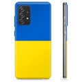 Samsung Galaxy A52 5G, Galaxy A52s TPU Hoesje Oekraïense Vlag - Geel en Lichtblauw