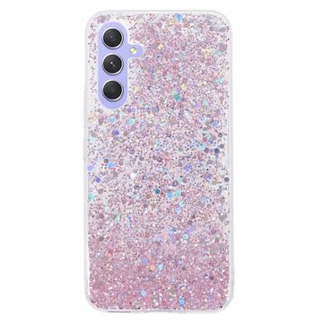 Samsung Galaxy A55 Glitter Flakes TPU Case