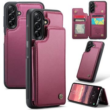 Samsung Galaxy A56 Caseme C22 Hoesje RFID-kaart portemonnee - Rood