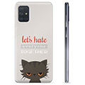 Samsung Galaxy A71 TPU-hoesje - Angry Cat