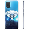 Samsung Galaxy A71 TPU Case - Diamant