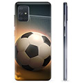 Samsung Galaxy A71 TPU Case - Voetbal