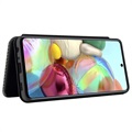 Samsung Galaxy A72 5G/4G Flip Case - Koolstofvezel