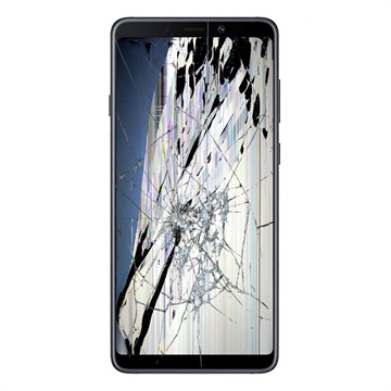 Samsung Galaxy A7 (2018) LCD & Touchscreen Reparatie - Zwart