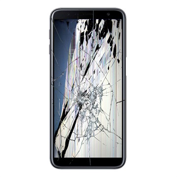 Samsung Galaxy J6+ LCD & Touchscreen Reparatie - Zwart