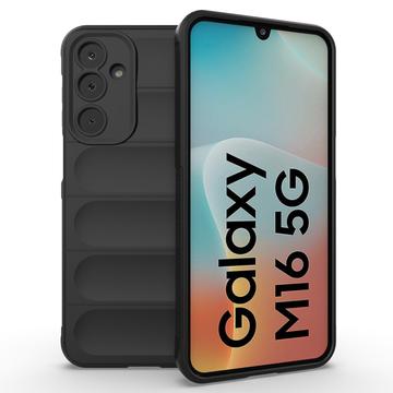 Samsung Galaxy M16/F16 Rugged TPU Hoesje - Zwart