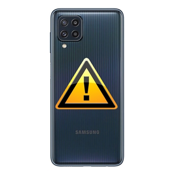 Samsung Galaxy M32 Batterijdeksel Reparatie - Zwart