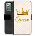 Samsung Galaxy Note20 Premium Portemonnee Hoesje - Queen
