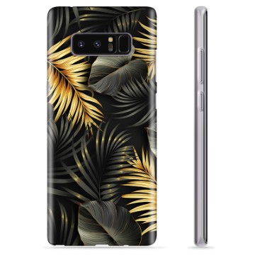 Samsung Galaxy Note8 TPU Case - Gouden Bladeren