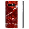 Samsung Galaxy Note8 TPU Case - Rode Marmer