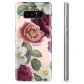 Samsung Galaxy Note8 TPU Hoesje - Romantische Bloemen