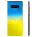 Samsung Galaxy Note8 TPU Hoesje Oekraïense Vlag - Two Tone
