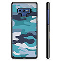 Samsung Galaxy Note9 Beschermhoes - Blauw Camouflage
