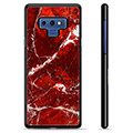 Samsung Galaxy Note9 Beschermende Cover - Rode Marmer