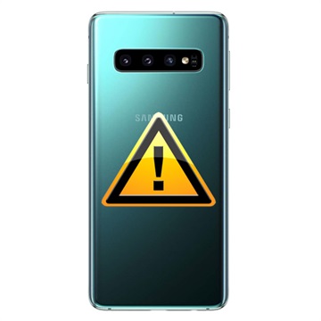 Samsung Galaxy S10 Batterij Cover Reparatie - Prisma Groen
