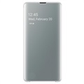 Samsung Galaxy S10+ Clear View Cover EF-ZG975CWEGWW - Wit