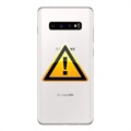 Samsung Galaxy S10+ Batterij Cover Reparatie - Keramiek Wit