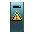 Samsung Galaxy S10+ Batterij Cover Reparatie - Prisma Groen