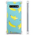 Samsung Galaxy S10+ Hybride Hoesje - Bananen