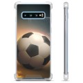 Samsung Galaxy S10+ Hybrid Case - Voetbal