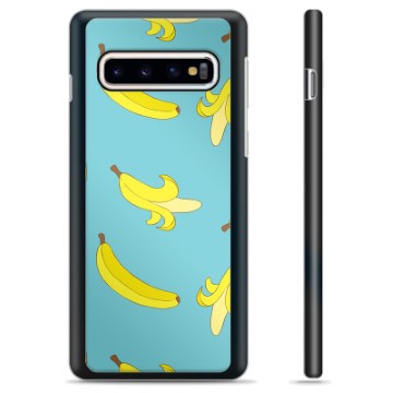 Samsung Galaxy S10+ Beschermhoes - Bananen