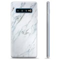 Samsung Galaxy S10+ TPU Hoesje - Marmer