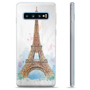 Samsung Galaxy S10+ TPU-hoesje - Parijs