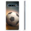 Samsung Galaxy S10+ TPU Hoesje - Voetbal