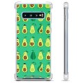 Samsung Galaxy S10 Hybrid Case - Avocado Patroon