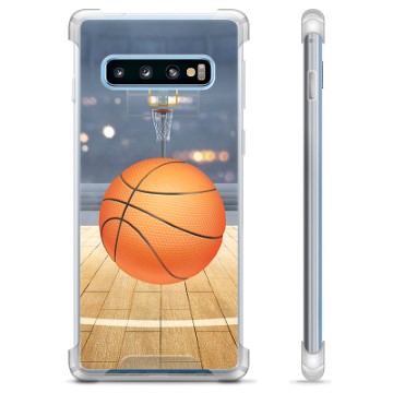 Samsung Galaxy S10+ Hybrid Case - Basketbal