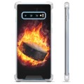 Samsung Galaxy S10+ Hybride Case - Ijshockey