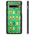 Samsung Galaxy S10+ Beschermende Cover - Avocado Patroon
