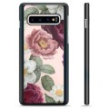 Samsung Galaxy S10+ Beschermhoes - Romantische Bloemen