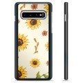 Samsung Galaxy S10+ Beschermhoes - Zonnebloem