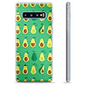 Samsung Galaxy S10+ TPU Hoesje - Avocado Patroon