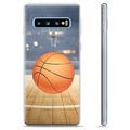 Samsung Galaxy S10+ TPU Case - Basketbal