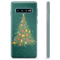 Samsung Galaxy S10+ TPU Hoesje - Kerstboom
