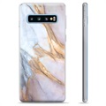 Samsung Galaxy S10+ TPU Hoesje - Elegant Marmer