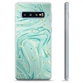 Samsung Galaxy S10+ TPU Hoesje - Groen Mint