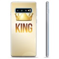 Samsung Galaxy S10+ TPU Hoesje - King