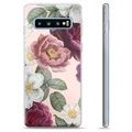 Samsung Galaxy S10+ TPU Hoesje - Romantische Bloemen