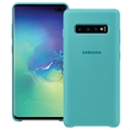 Samsung Galaxy S10+ Siliconen Hoesje EF-PG975TGEGWW - (Geopende verpakking - Uitstekend) - Groen