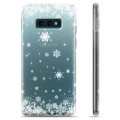 Samsung Galaxy S10e TPU Case - Sneeuwvlokjes