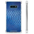 Samsung Galaxy S10e Hybride Case - Leer
