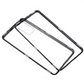 Samsung Galaxy S20 FE Magnetisch Hoesje met Gehard Glas - Zwart